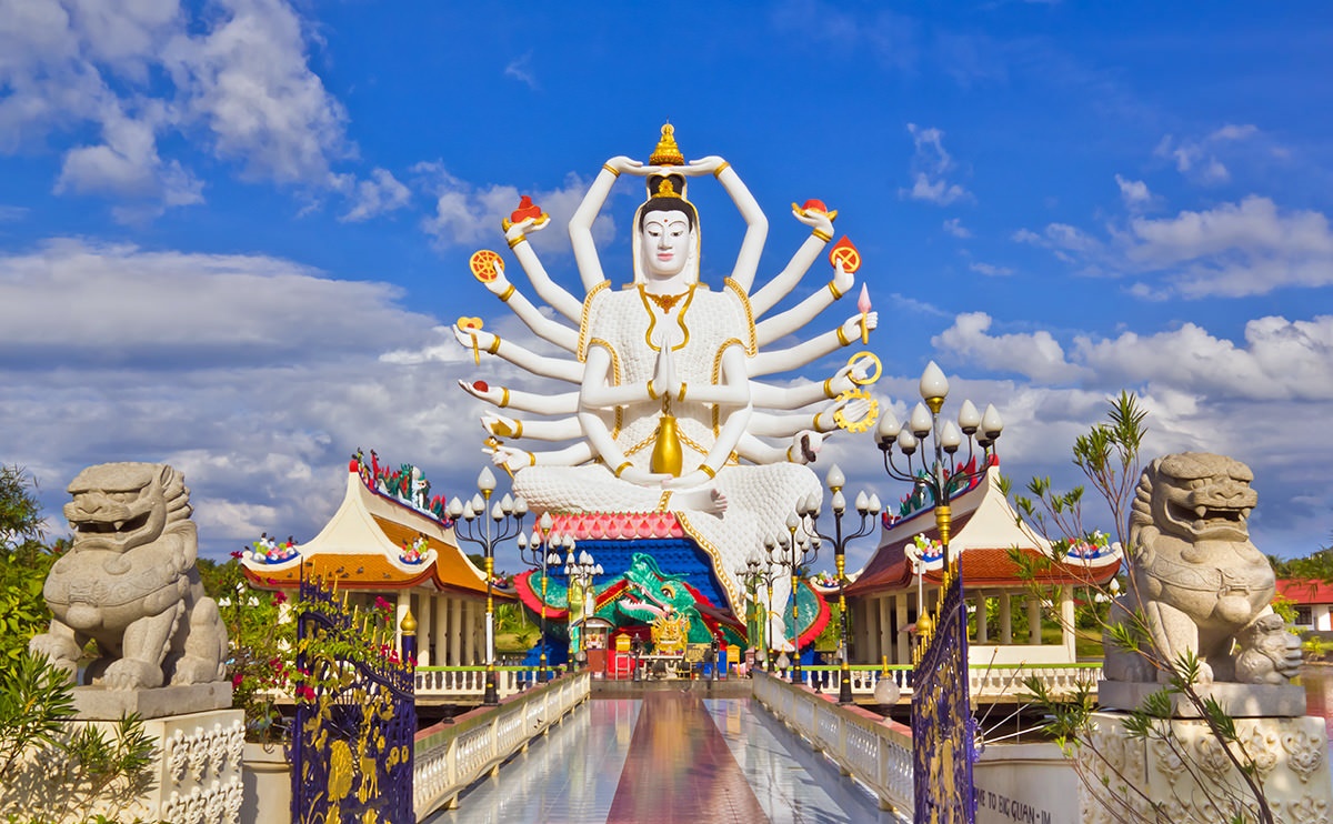 معبد زیبای وات پلای، ساموئی