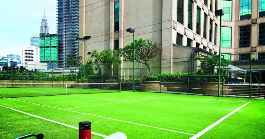 زمین تنیس هتل جی دبلیو ماریوت کوالالامپور