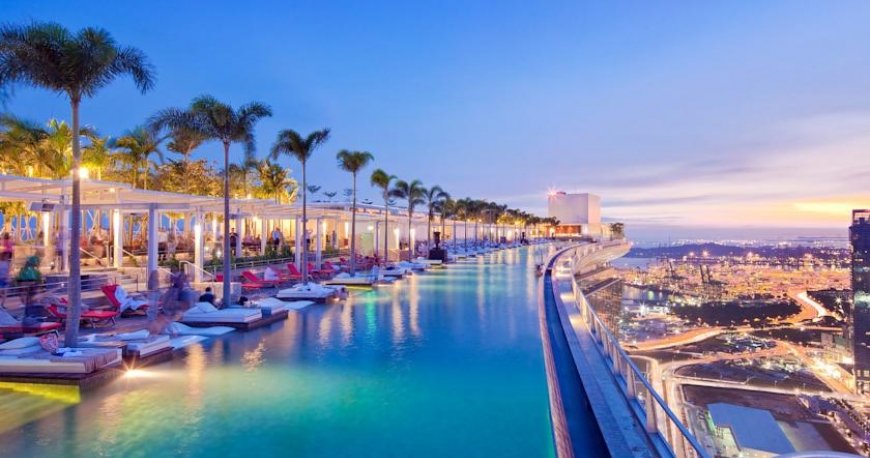 استخر هتل مارینا بی سندز،سنگاپور