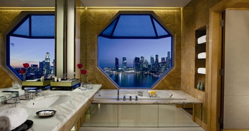 اتاق هتل ریتز کارلتون سنگاپور