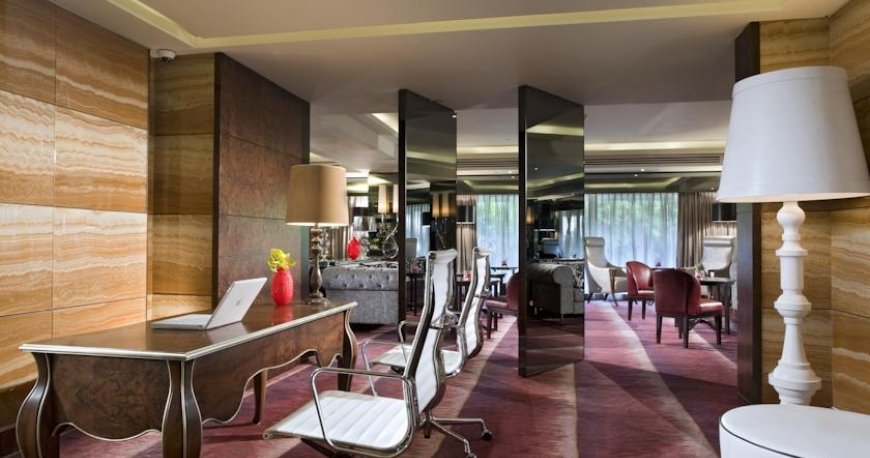 لابی هتل شرایتون تاورز سنگاپور لابی هتل شرایتون تاورز سنگاپور