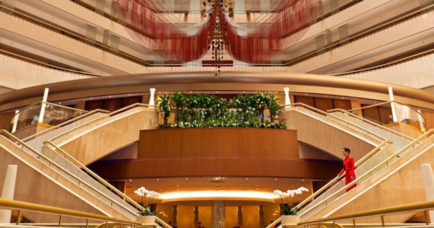 لابی هتل مارینا مندرین سنگاپور