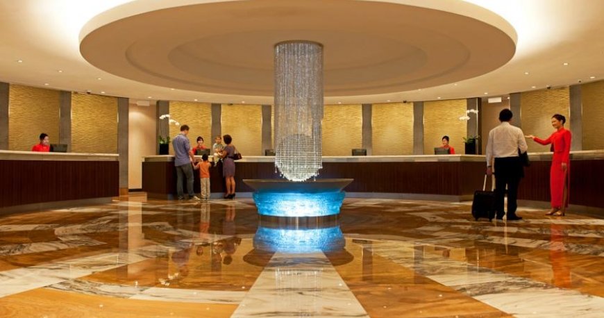 لابی هتل مارینا مندرین سنگاپور