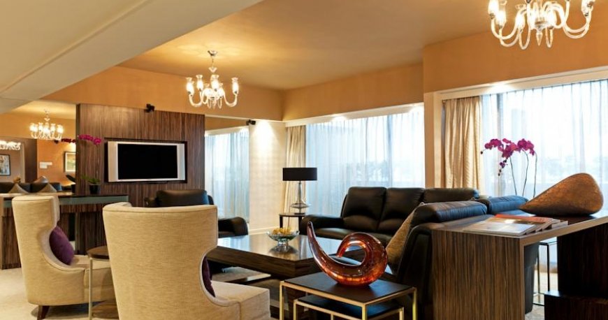 لابی هتل مارینا مندرین سنگاپور