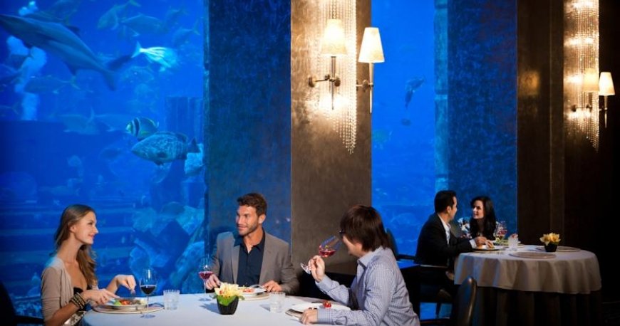 رستوران هتل آتلانتیس پالم جمیرا رستوران هتل آتلانتیس پالم جمیرا