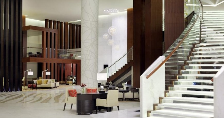 لابی هتل ماریوت دبی