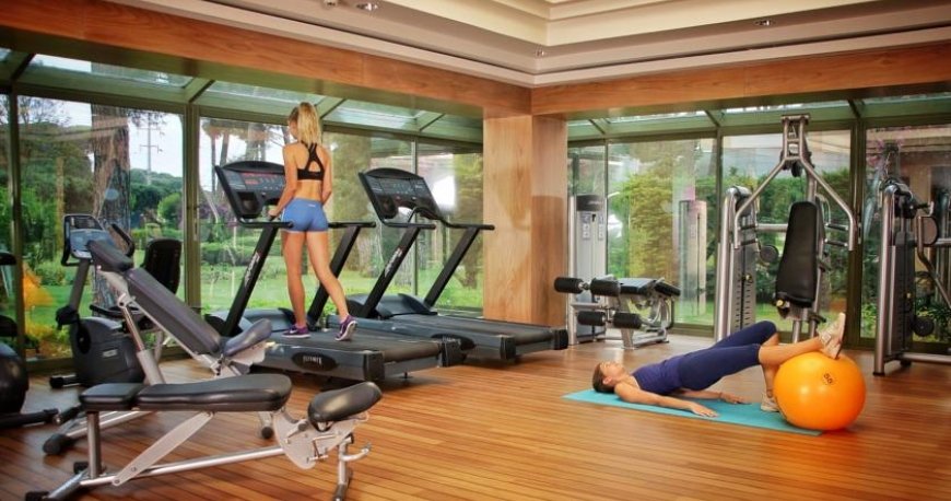 سالن بدنسازی هتل گلوریا ورده آنتالیا