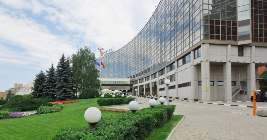 فضای سبز هتل آزیمات المپیک مسکو روسیه