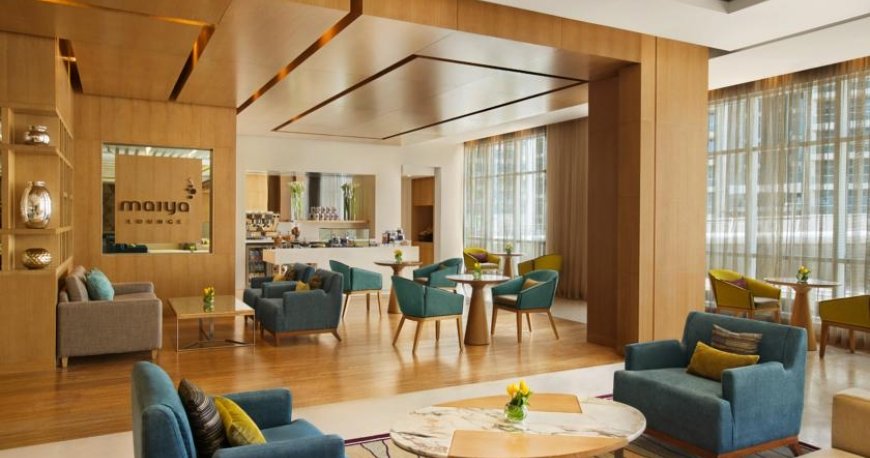 لابی هتل دابل تری بای هیلتون دبی جمیرا بیچ لابی هتل دابل تری بای هیلتون دبی جمیرا بیچ