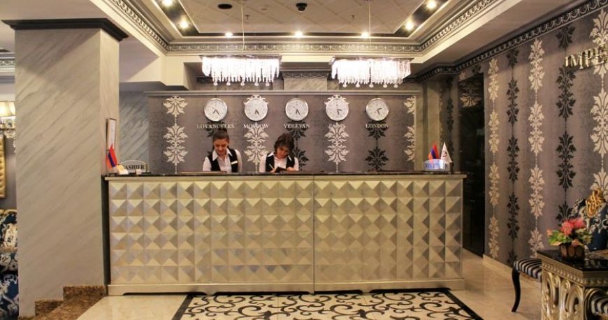لابی هتل امپریال پالاس ایروان