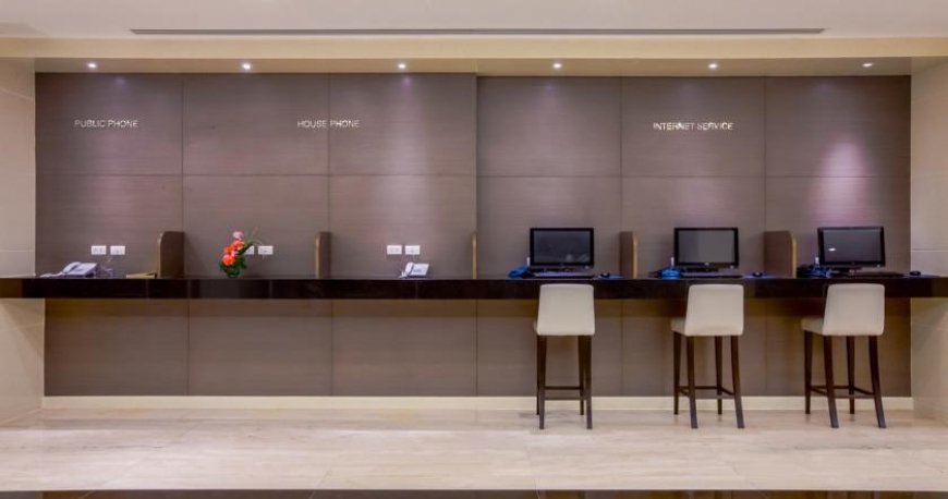 لابی هتل مندرین بای سنتر پوینت لابی هتل مندرین بای سنتر پوینت