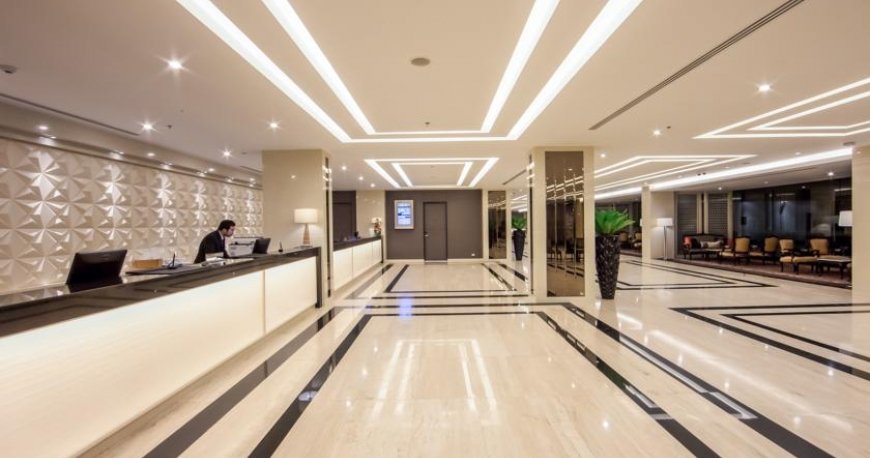 لابی هتل مندرین بای سنتر پوینت لابی هتل مندرین بای سنتر پوینت