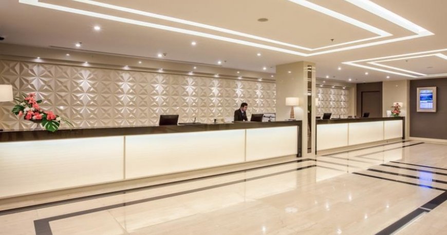 لابی هتل مندرین بای سنتر پوینت لابی هتل مندرین بای سنتر پوینت