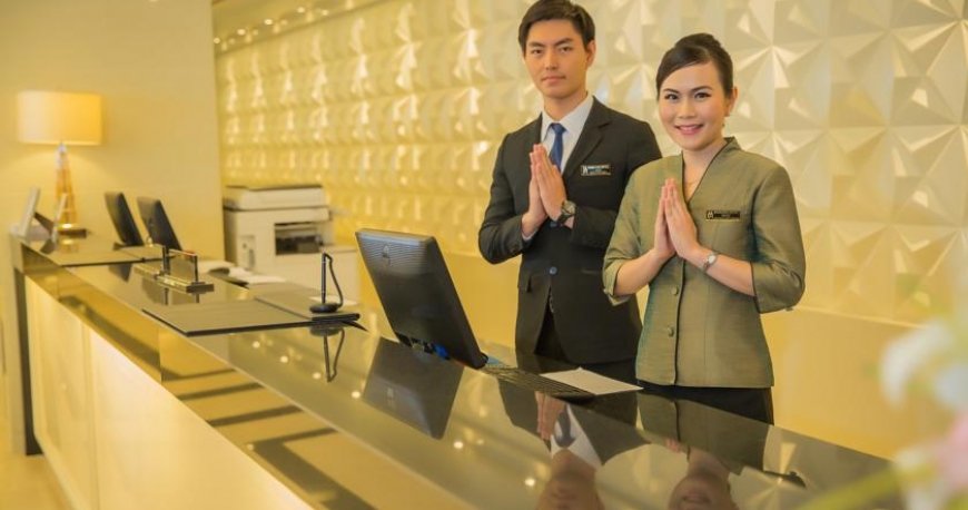 لابی هتل مندرین بای سنتر پوینت لابی هتل مندرین بای سنتر پوینت