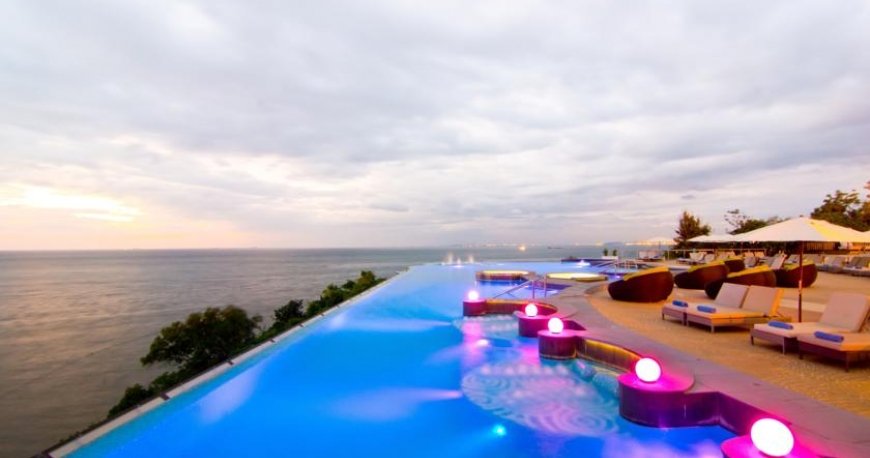 استخر هتل رویال کلیف پاتایا استخر هتل رویال کلیف پاتایا