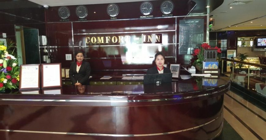 لابی هتل کامفورت این دبی