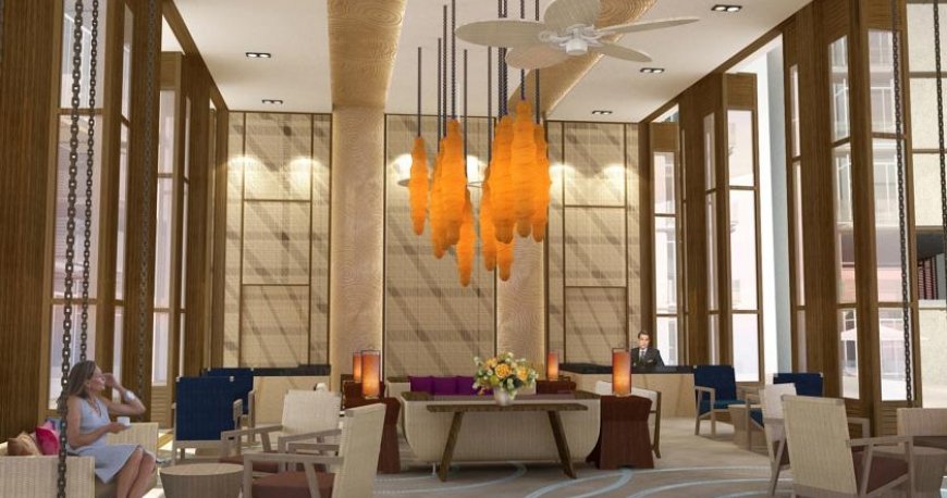 لابی هتل فیشرمنز هاربور پوکت لابی هتل فیشرمنز هاربور پوکت