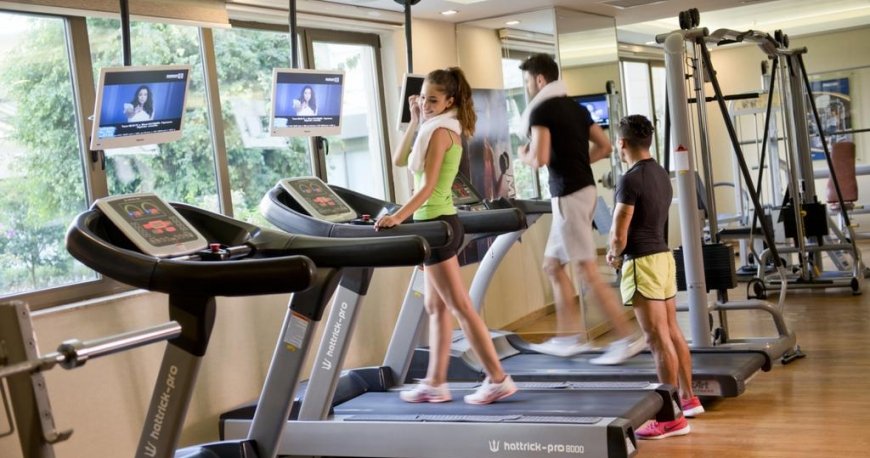 سالن بدنسازی هتل میرادا دلمار آنتالیا