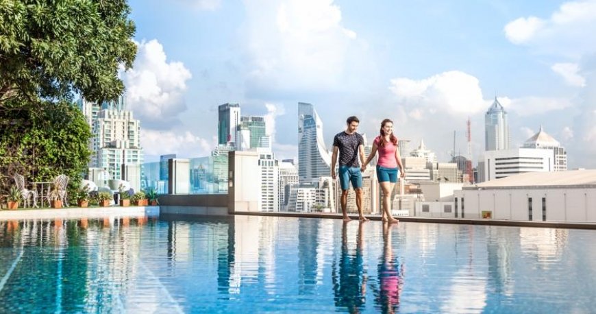 استخر هتل نووتل پلاتینیوم استخر هتل نووتل پلاتینیوم