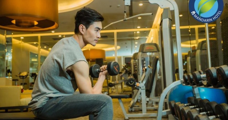 سالن بدنسازی هتل مندرین بای سنتر پوینت سالن بدنسازی هتل مندرین بای سنتر پوینت