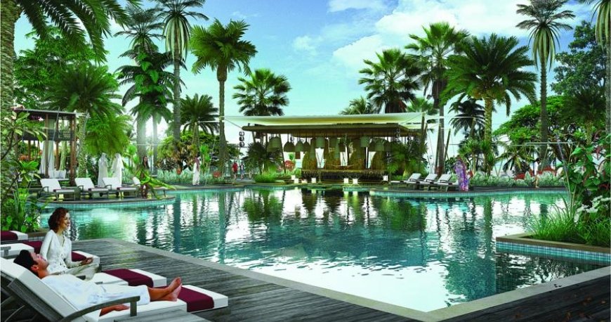 استخر هتل جمیرا النسیم استخر هتل جمیرا النسیم