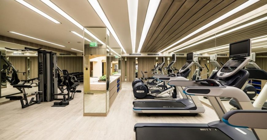 سالن بدنسازی هتل ماریوت ریزورت مرلین بیچ سالن بدنسازی هتل ماریوت ریزورت مرلین بیچ