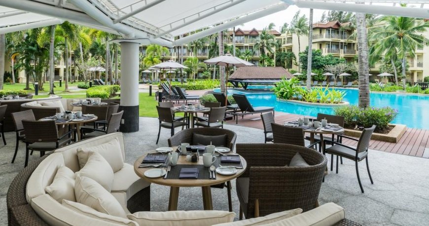 رستوران هتل ماریوت ریزورت مرلین بیچ رستوران هتل ماریوت ریزورت مرلین بیچ