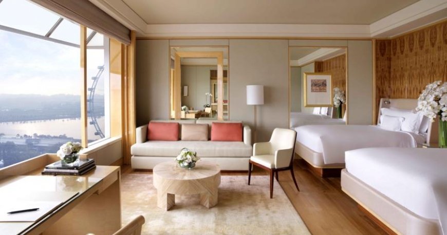 اتاق هتل ریتز کارلتون سنگاپور