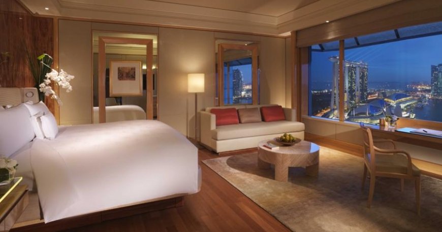 اتاق هتل ریتز کارلتون سنگاپور