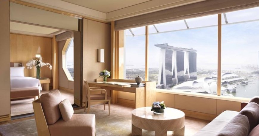 اتاق هتل ریتز کارلتون سنگاپور